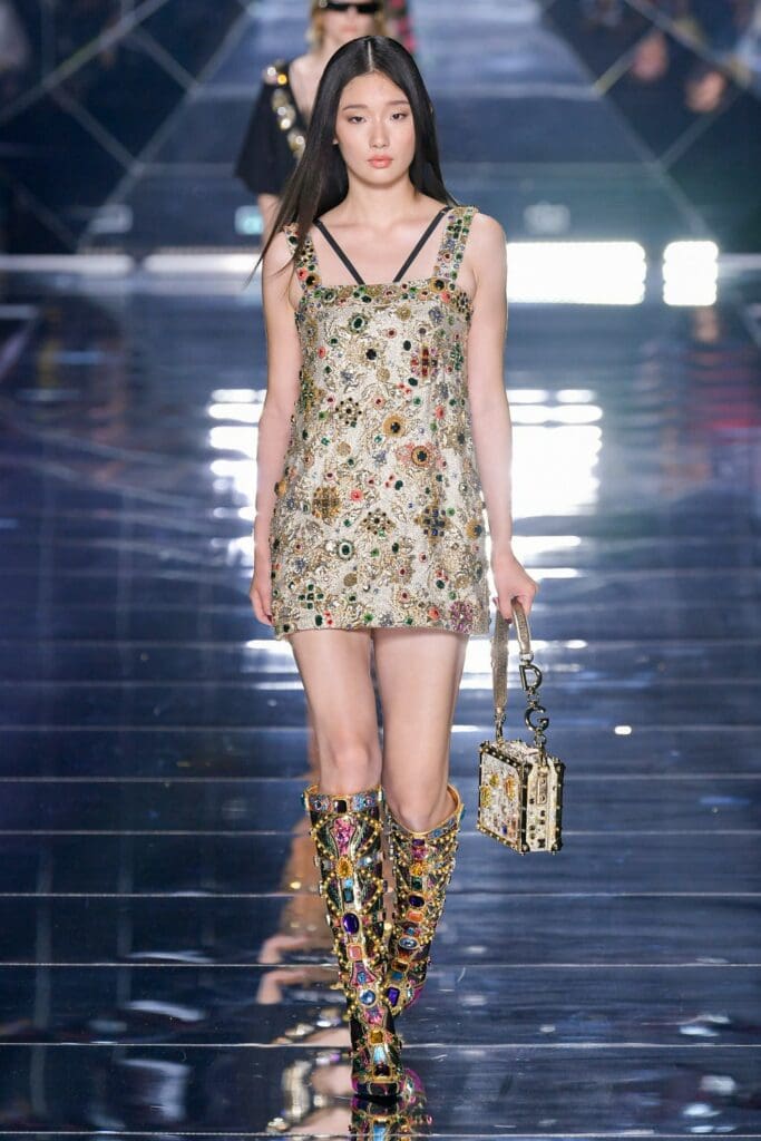 Dolce Gabbana Spring Summer 2022 Milan by RUNWAY MAGAZINE