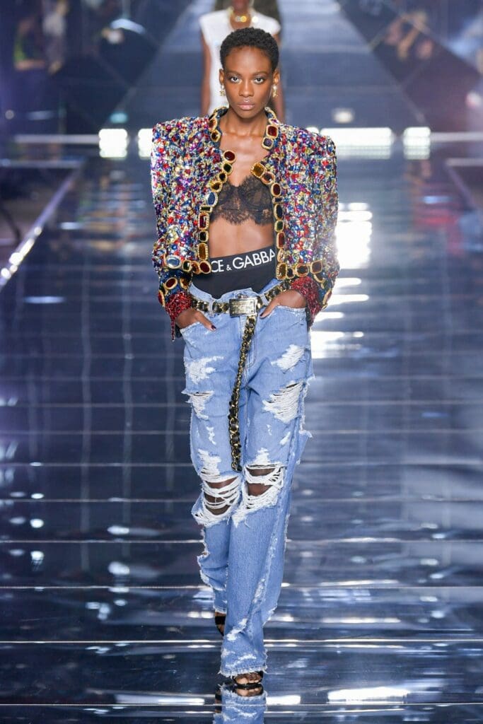 Dolce Gabbana Spring Summer 2022 Milan by RUNWAY MAGAZINE