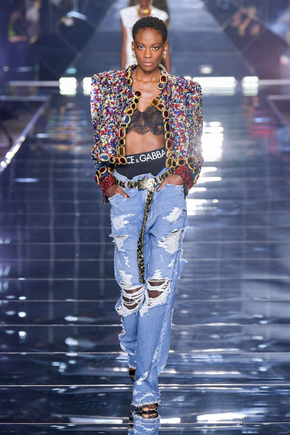Dolce Gabbana Primavera Verano 2022 Milán de RUNWAY REVISTA