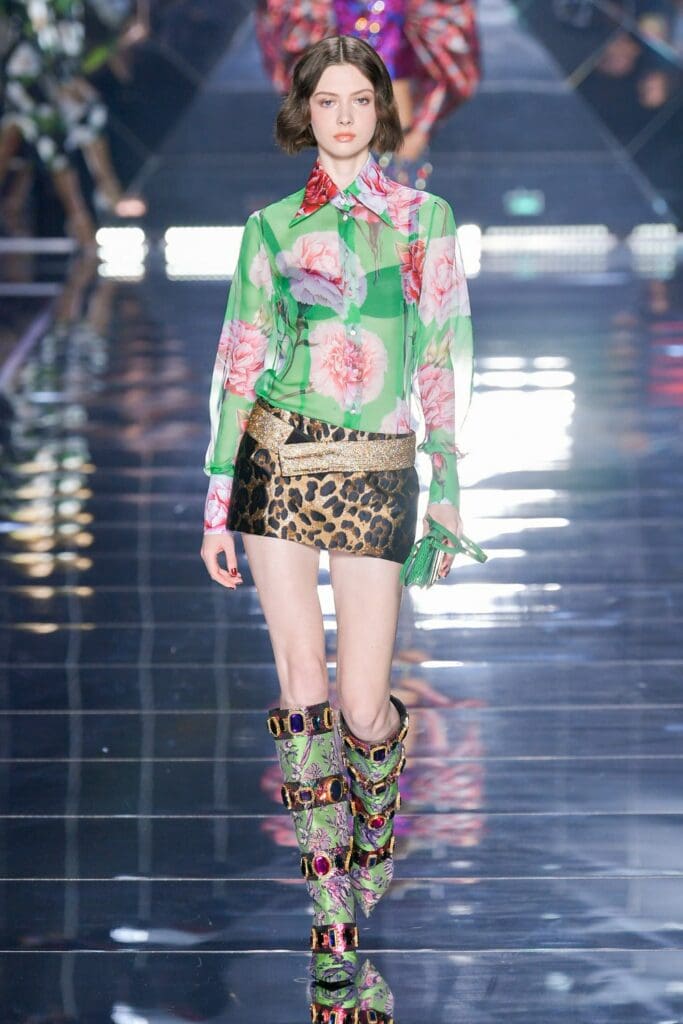 Dolce Gabbana Spring Summer 2022 Milan by RUNWAY MAGAZINE