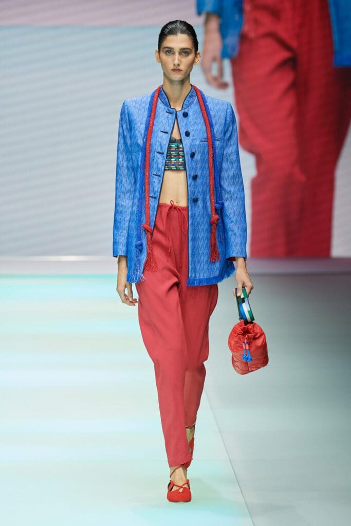 Emporio Armani Spring Summer 2022 by RUNWAY MAGAZINE