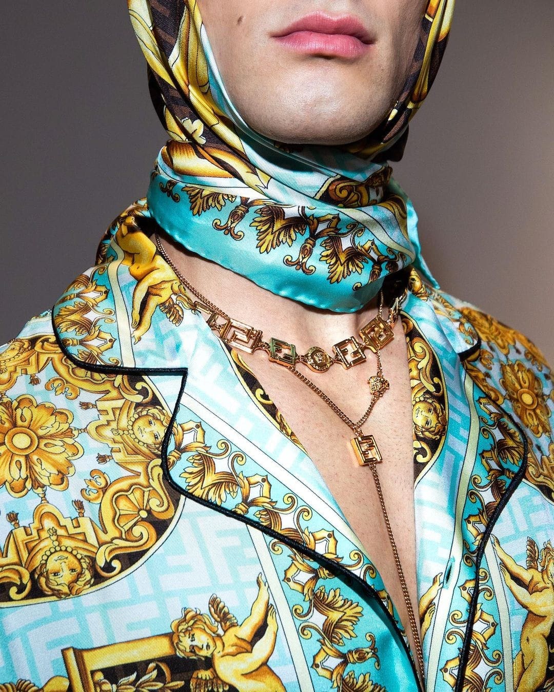 Fendace - Versace от Fendi, Fendi от Versace 2021 от RUNWAY ЖУРНАЛ