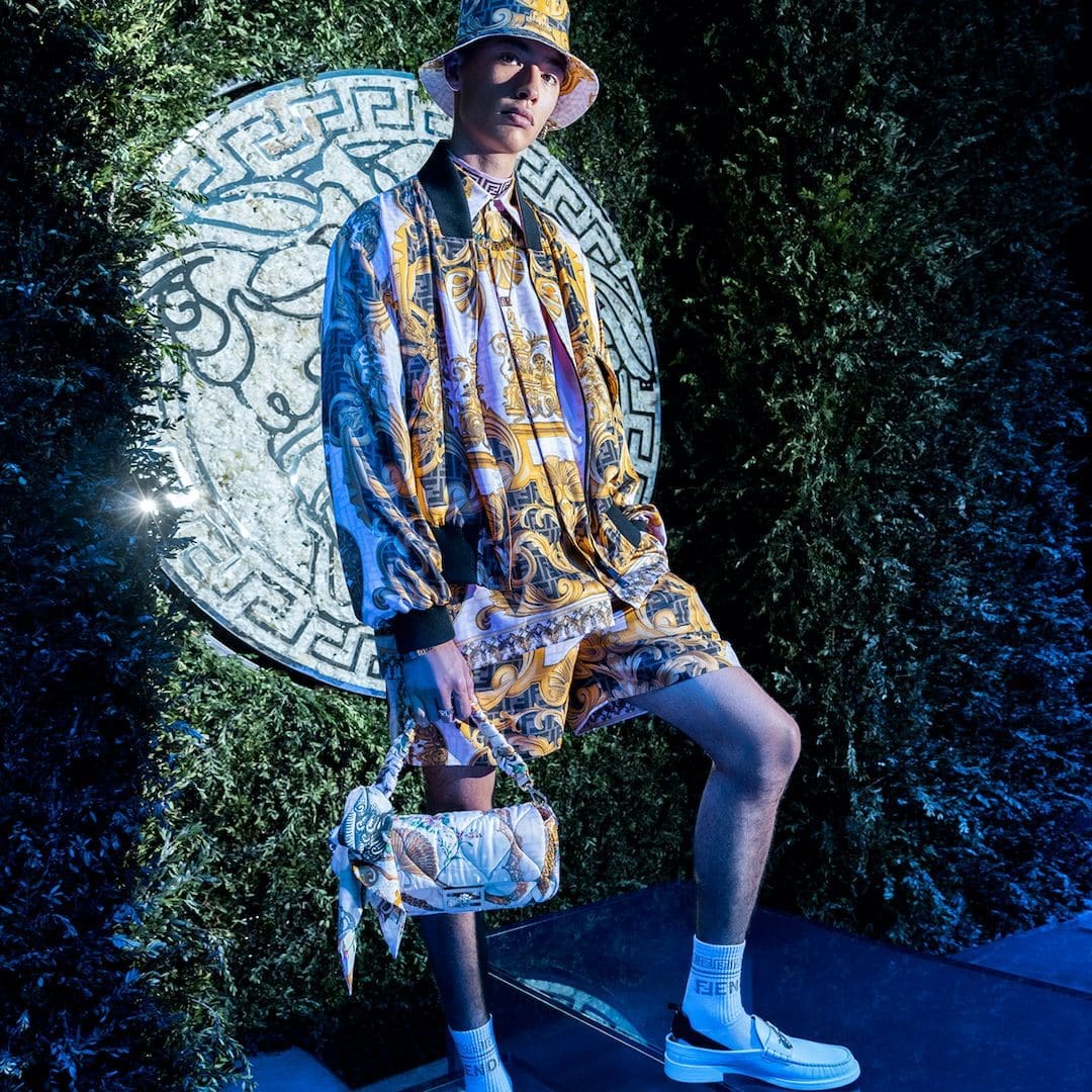 Fendace - Versace от Fendi, Fendi от Versace 2021 от RUNWAY ЖУРНАЛ