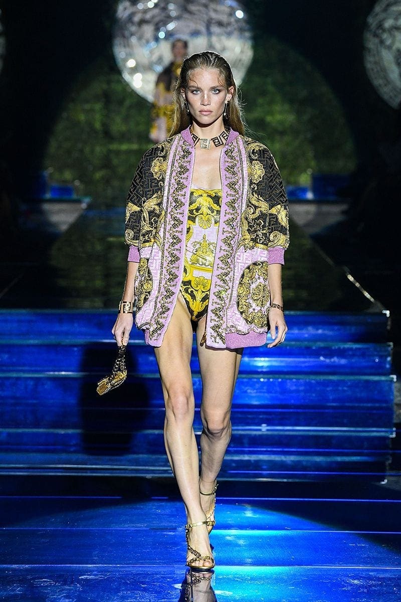Fendi Versace 2021-The Swap-Fendace by RUNWAY マガジン
