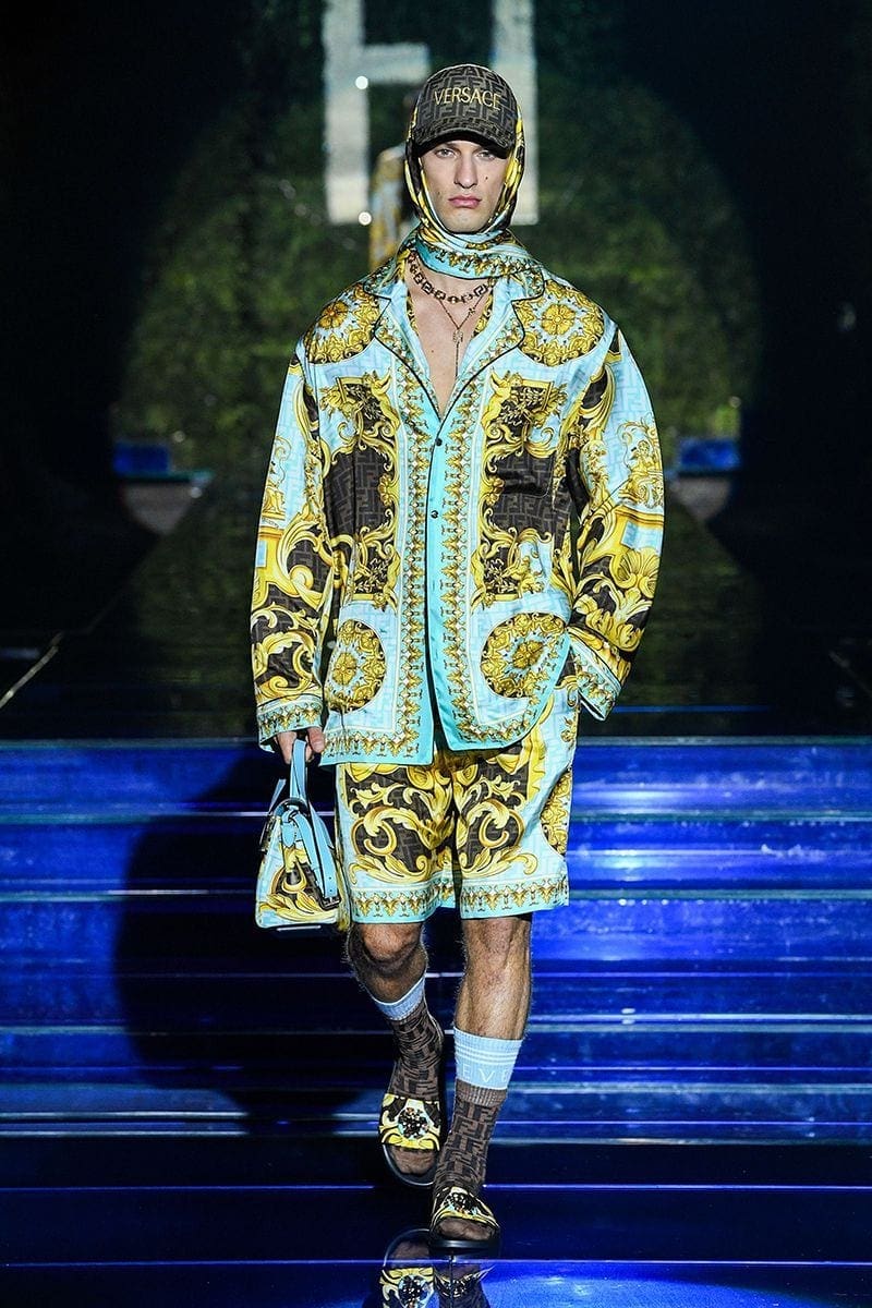 Fendi Versace 2021-The Swap-Fendace by RUNWAY マガジン