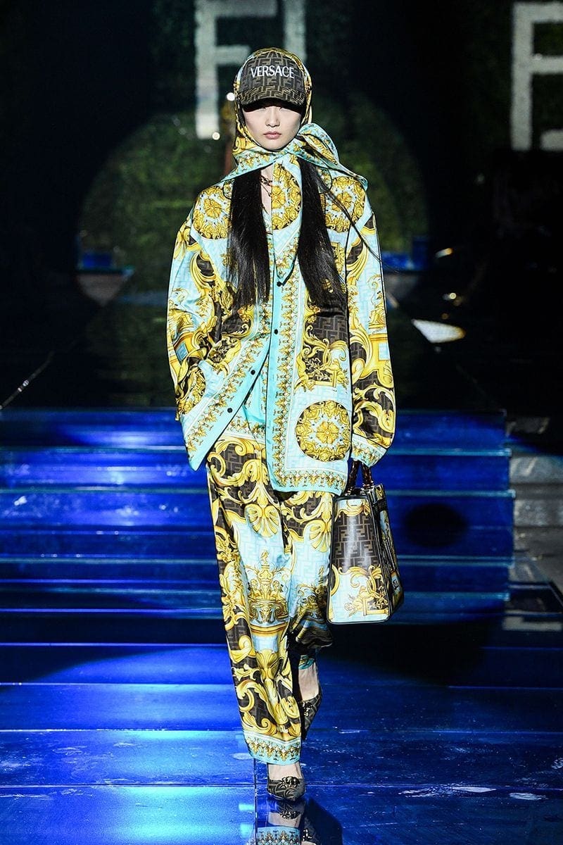 Fendi Versace 2021-The Swap-Fendace by RUNWAY マガジン