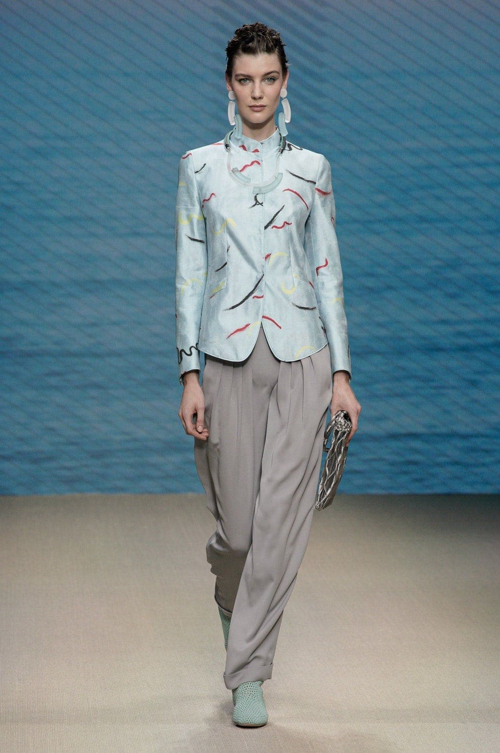 Giorgio Armani Frühling Sommer 2022 Mailand von RUNWAY MAGAZIN