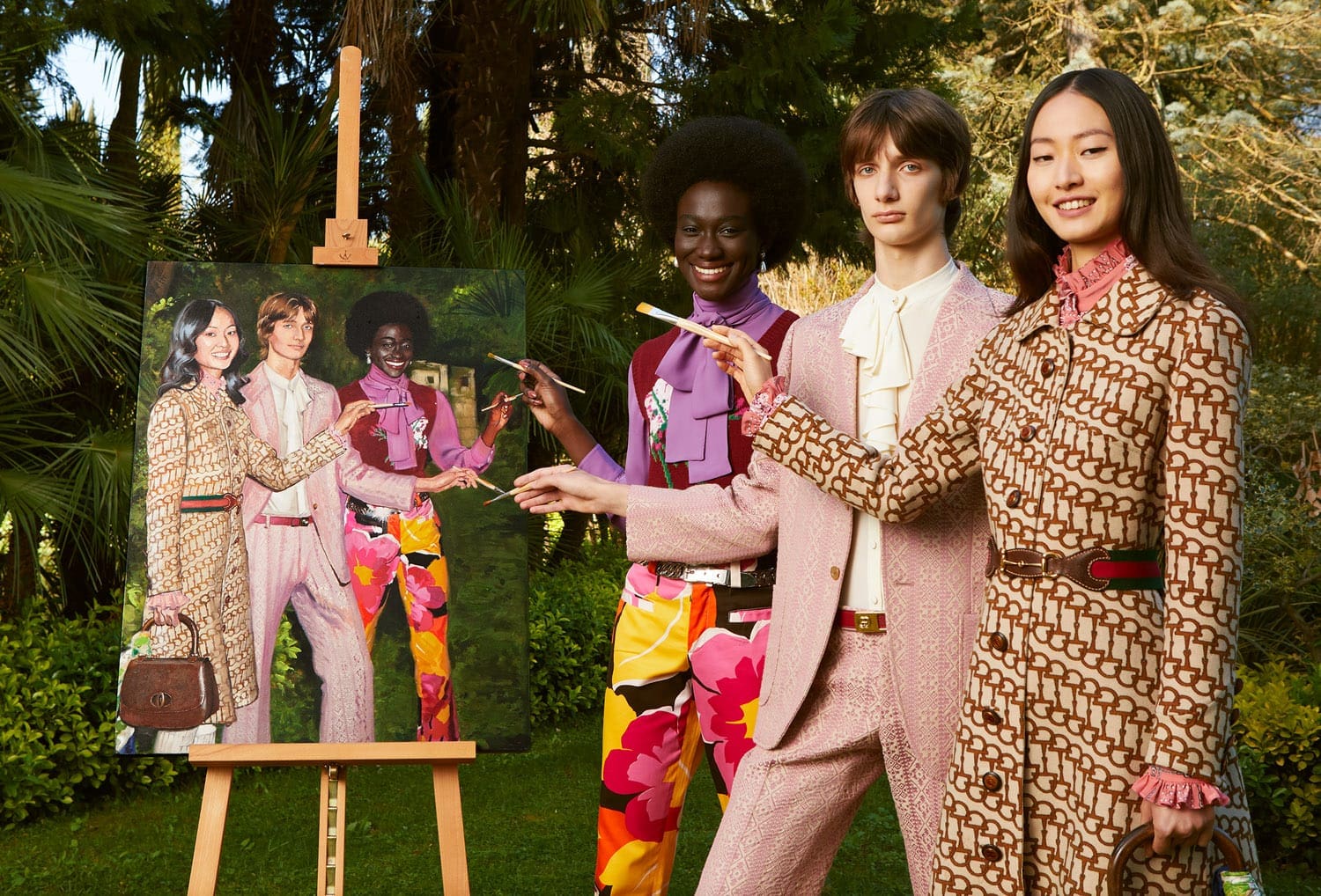 Coffre Gucci - digital ouverture du concept store par RUNWAY MAGAZINE