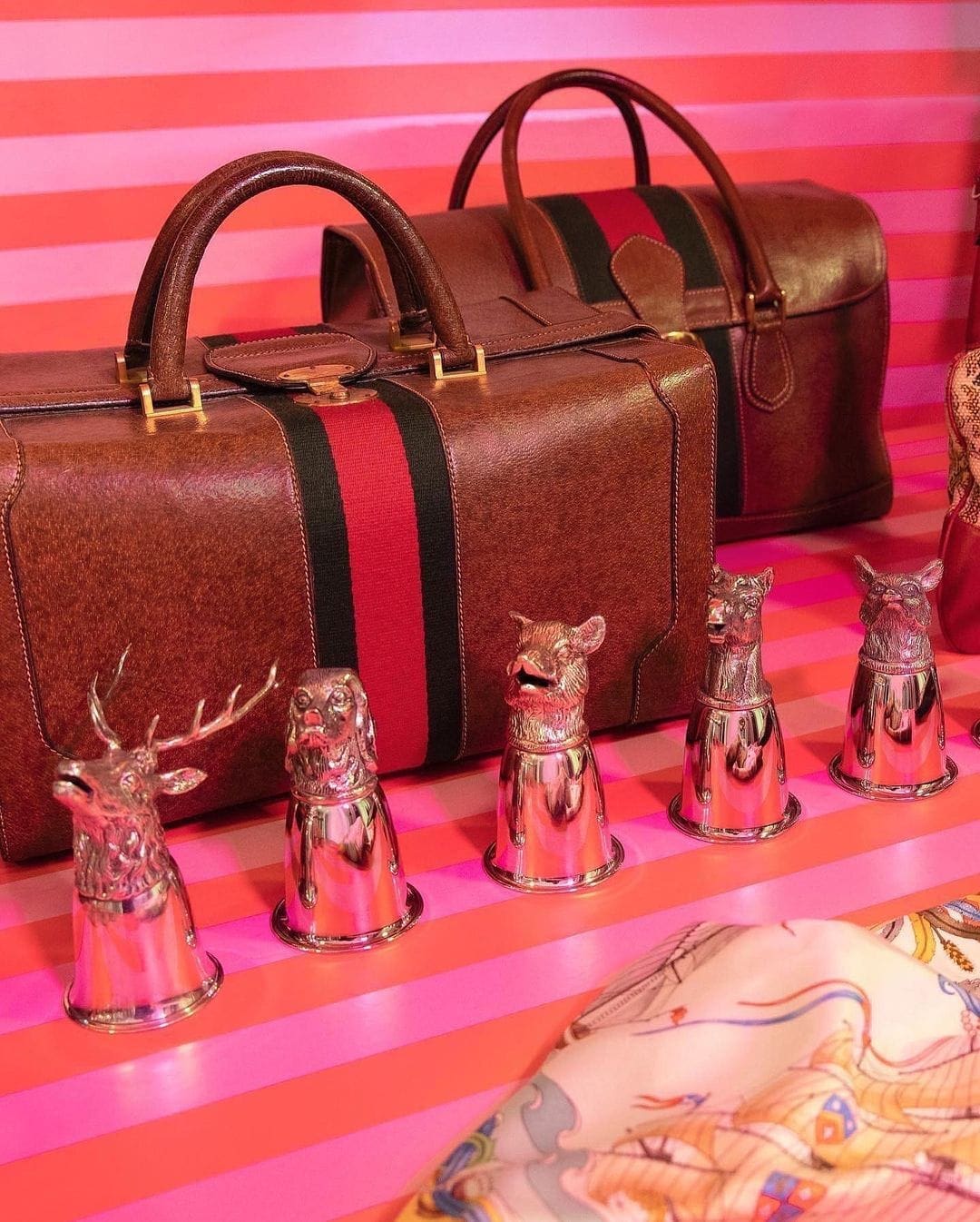 Coffre Gucci - digital ouverture du concept store par RUNWAY MAGAZINE