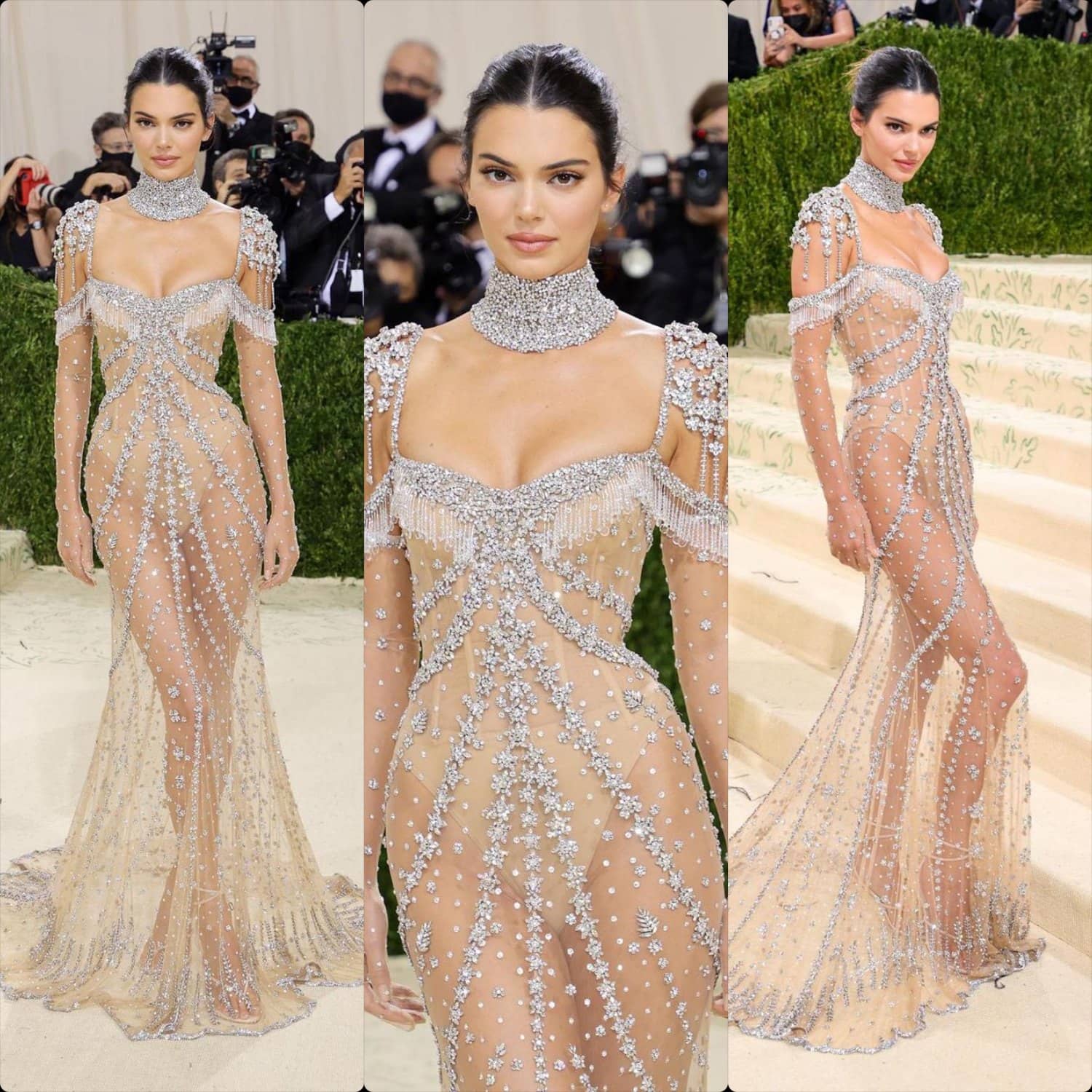 Kendall Jenner in Givenchy al Met Gala 2021 di RUNWAY MAGAZINE