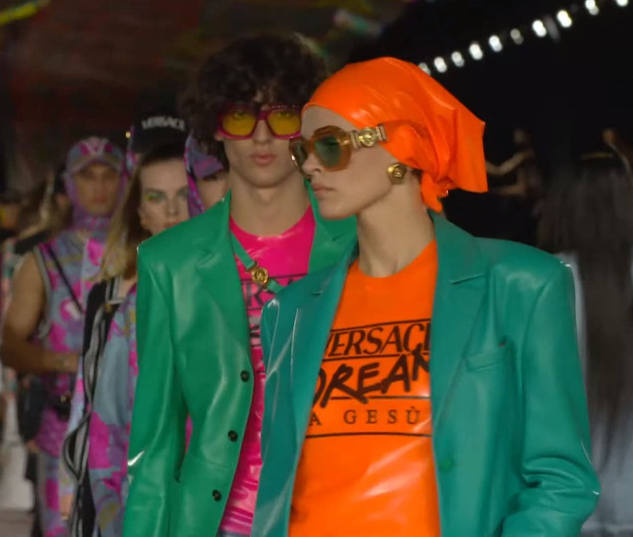 Versace Spring Summer 2021 Milan by RUNWAY MAGAZINE