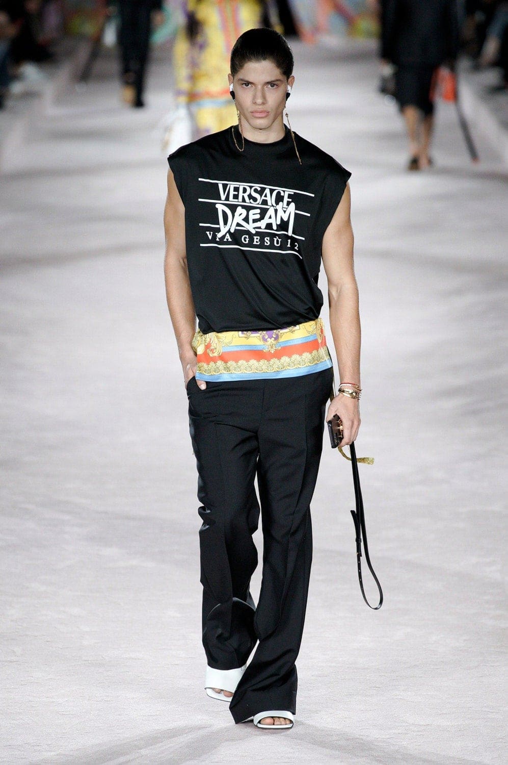 Versace Spring Summer 2021 Milan by RUNWAY MAGAZINE