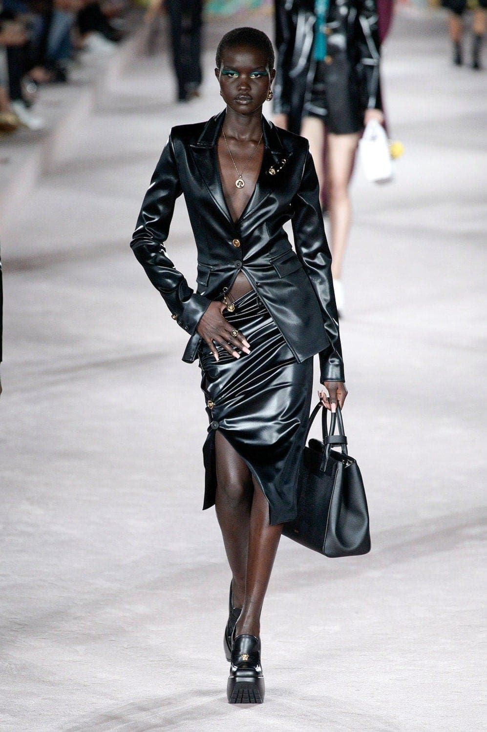 Versace Spring Summer 2021 Milan by RUNWAY MAGAZINE