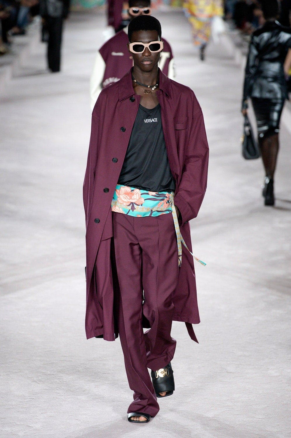 Versace Spring Summer 2021 Milan by RUNWAY MAGAZINE