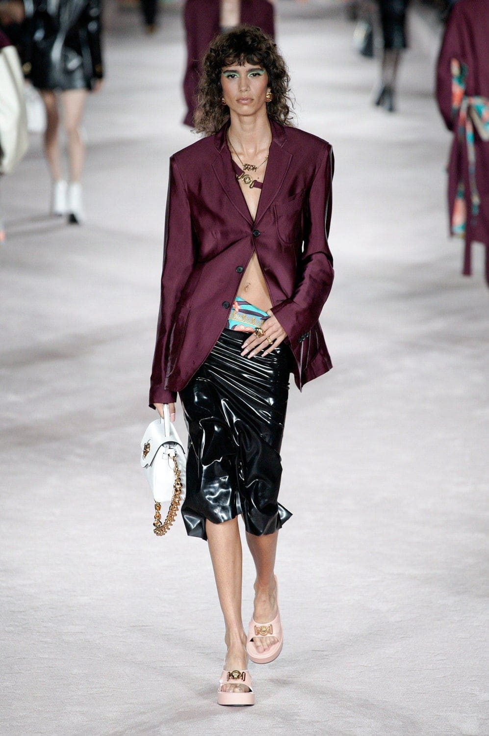 Versace Spring Summer 2021 Milan by RUNWAY MAGAZINE