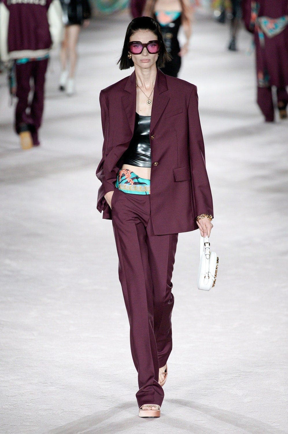 Versace Spring Summer 2021 Milan by RUNWAY MAGAZINE