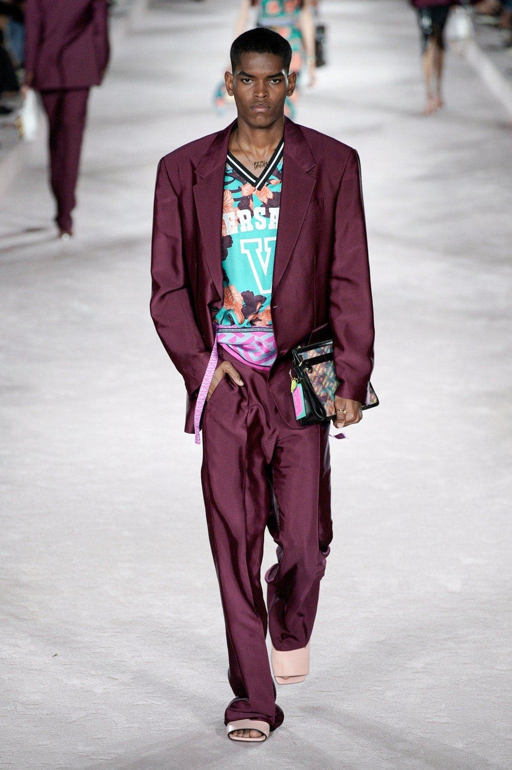Versace Spring Summer 2021 Milan by RUNWAY MAGAZINE