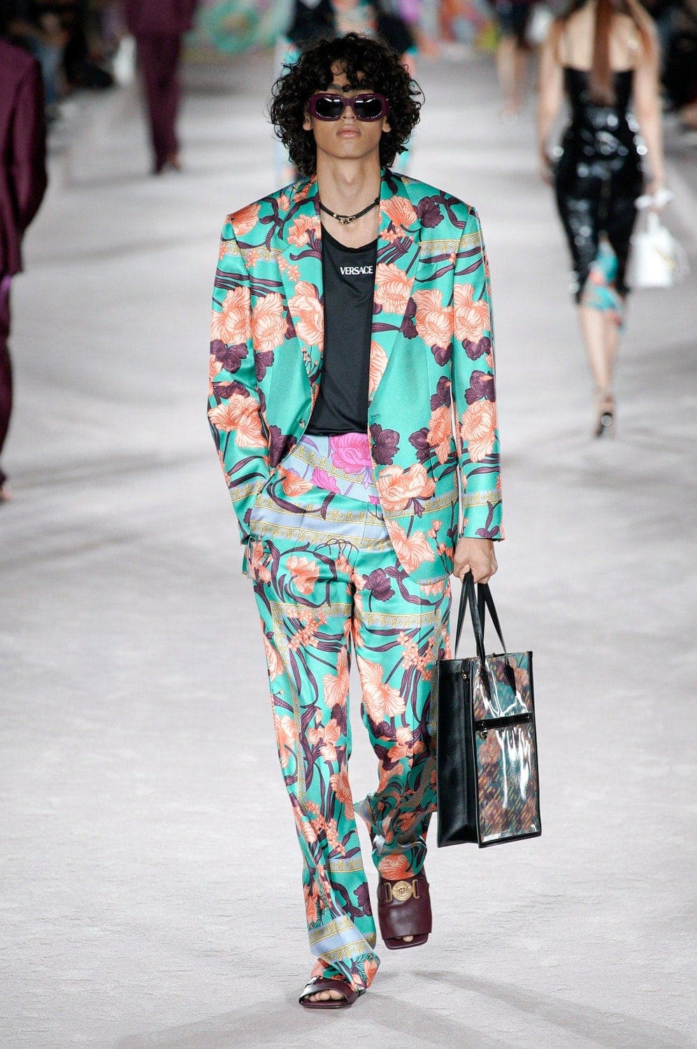 Versace Spring Summer 2021 Milan by RUNWAY MAGAZINE