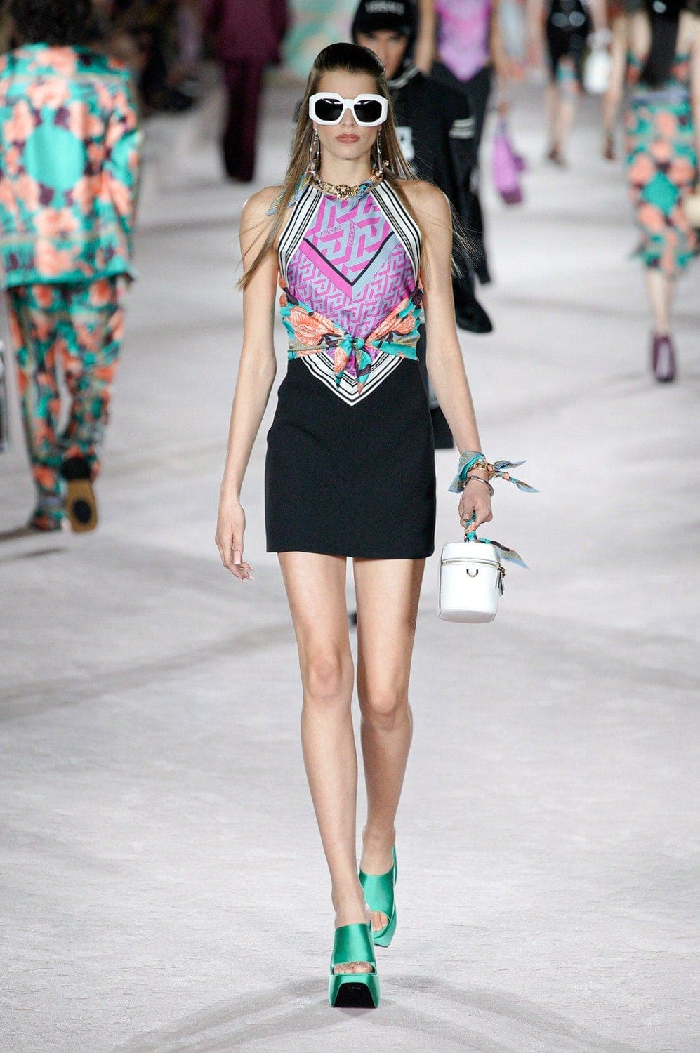 Versace Spring Summer 2021 Milan by RUNWAY MAGAZINE