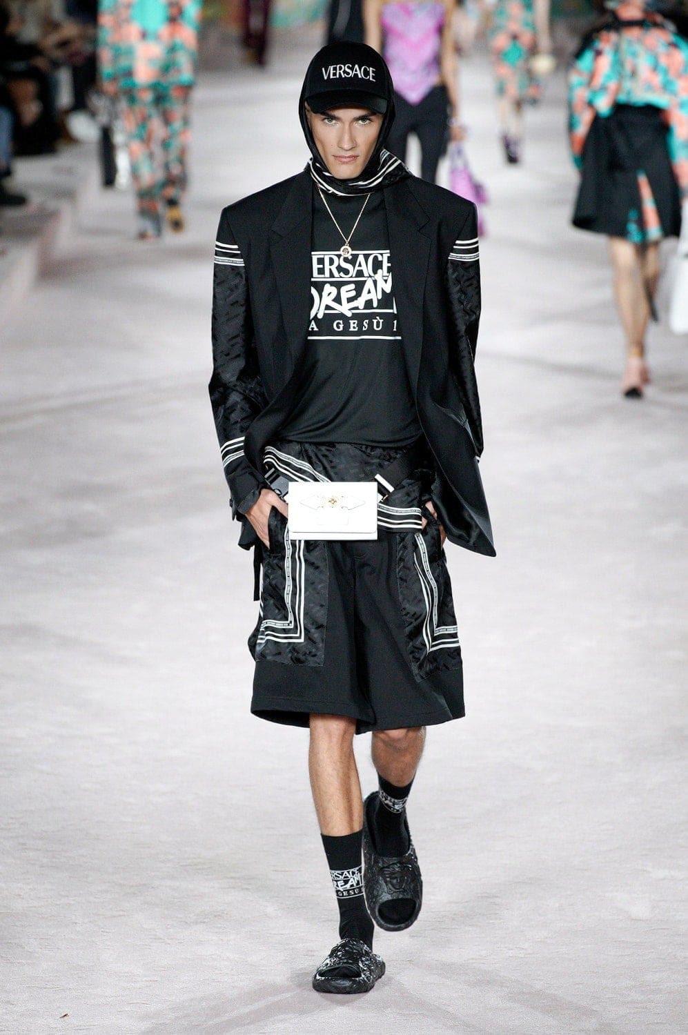 Versace Spring Summer 2021 Milan by RUNWAY MAGAZINE