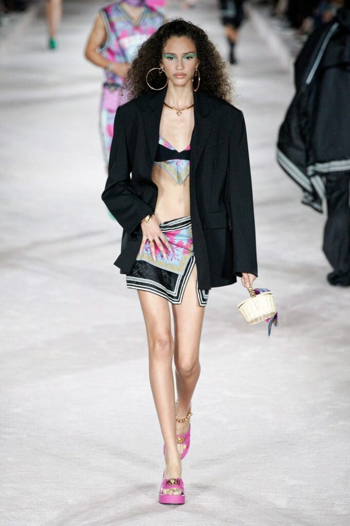 Versace Spring Summer 2021 Milan by RUNWAY MAGAZINE