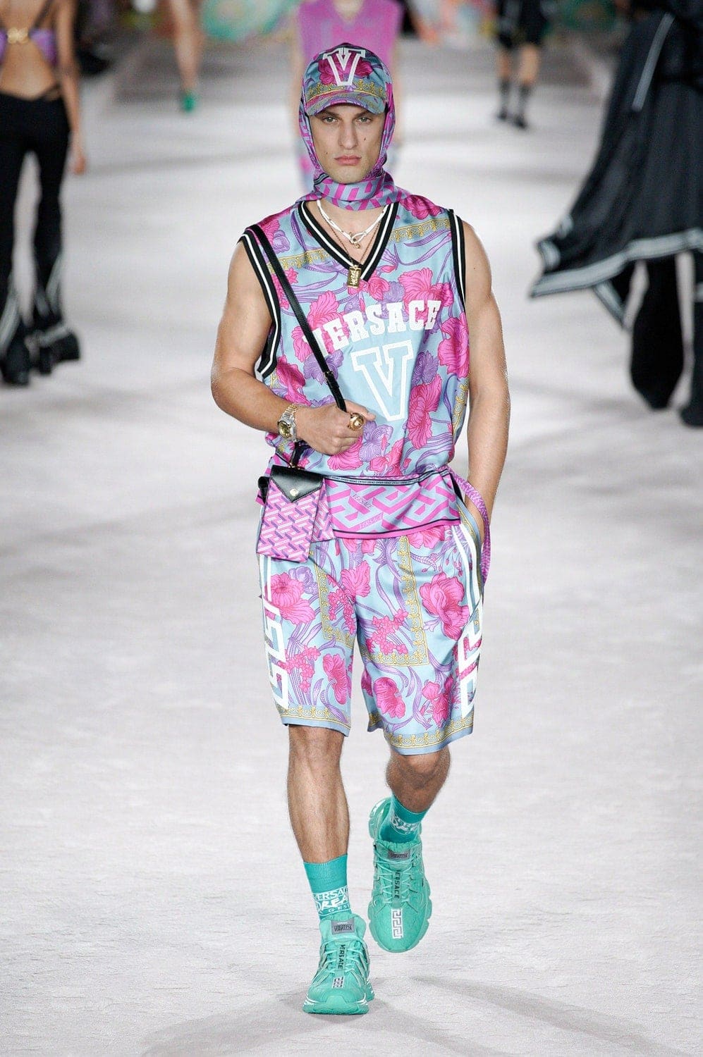 Versace Spring Summer 2021 Milan by RUNWAY MAGAZINE