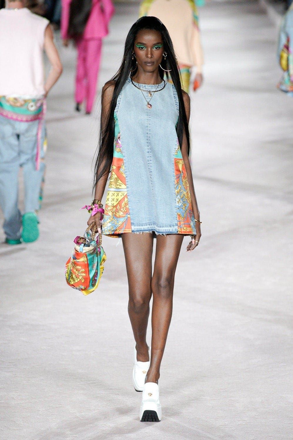Versace Spring Summer 2021 Milan by RUNWAY MAGAZINE