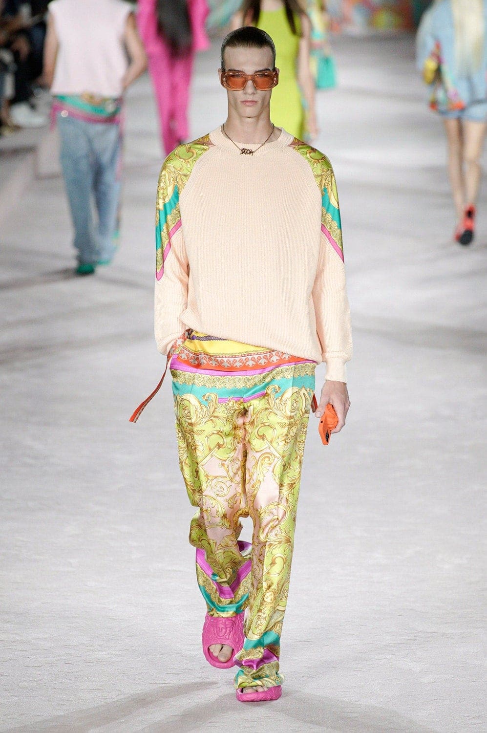 Versace Spring Summer 2021 Milan by RUNWAY MAGAZINE