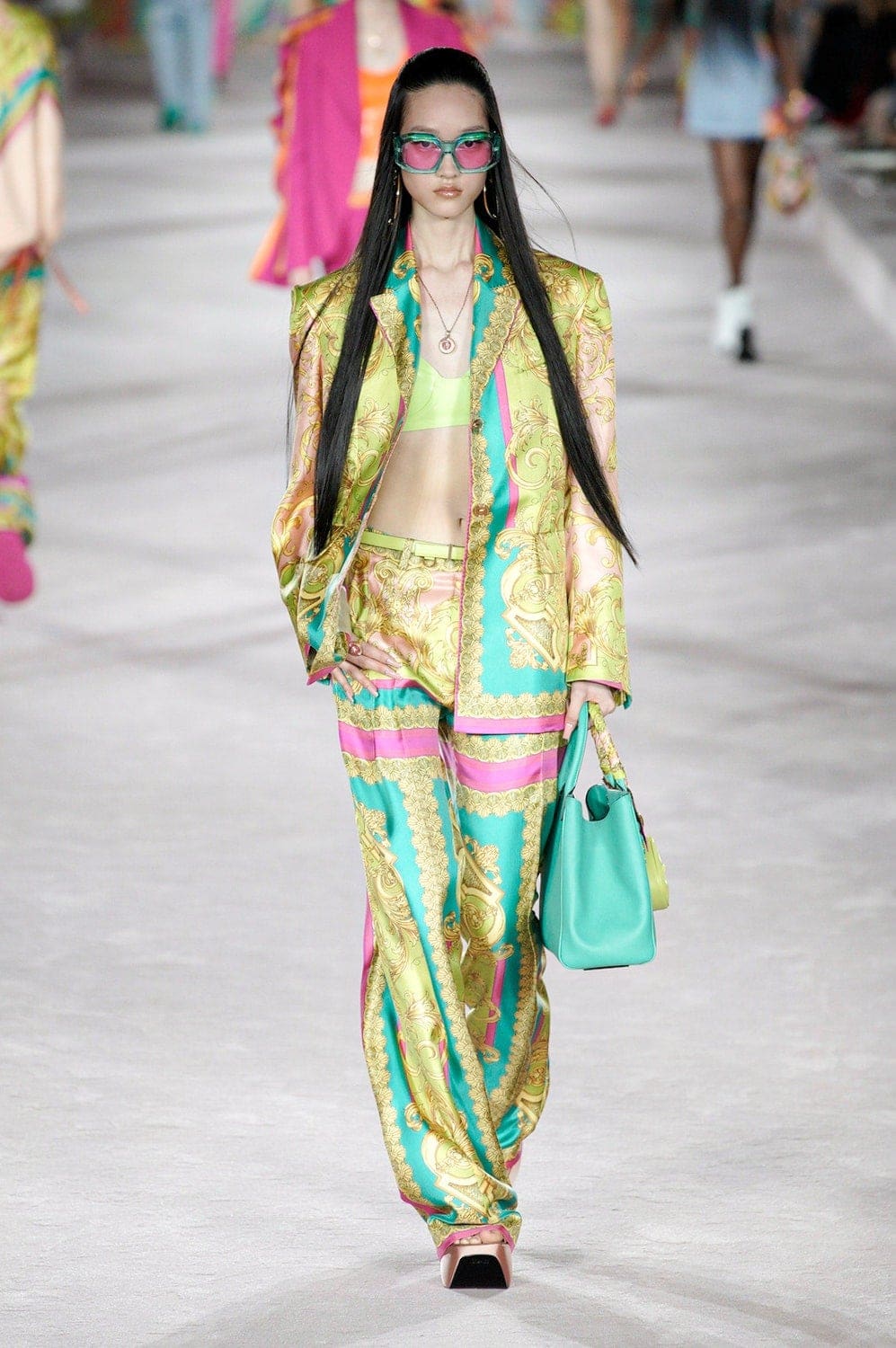 Versace Spring Summer 2021 Milan by RUNWAY MAGAZINE