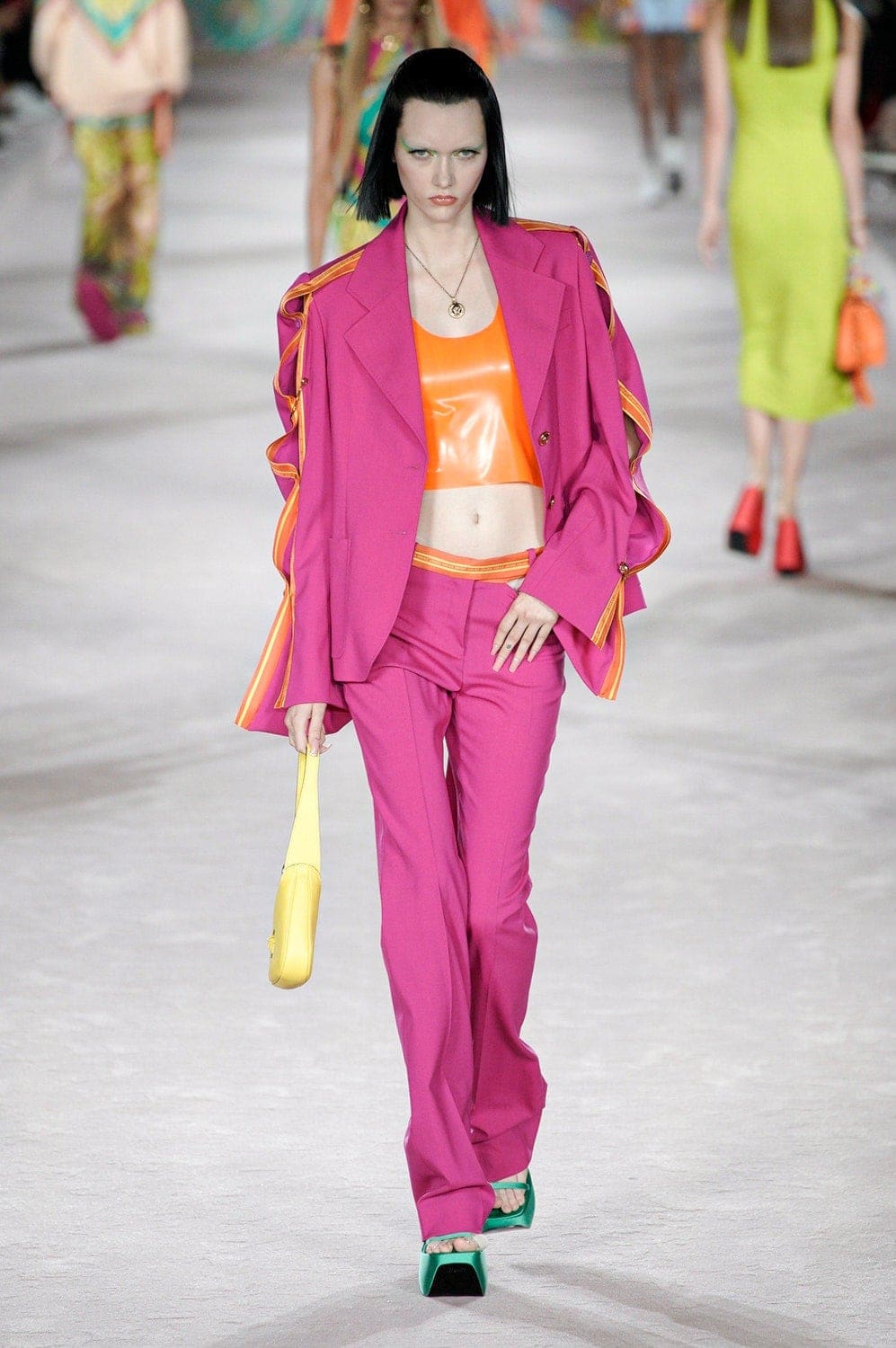 Versace Spring Summer 2021 Milan by RUNWAY MAGAZINE