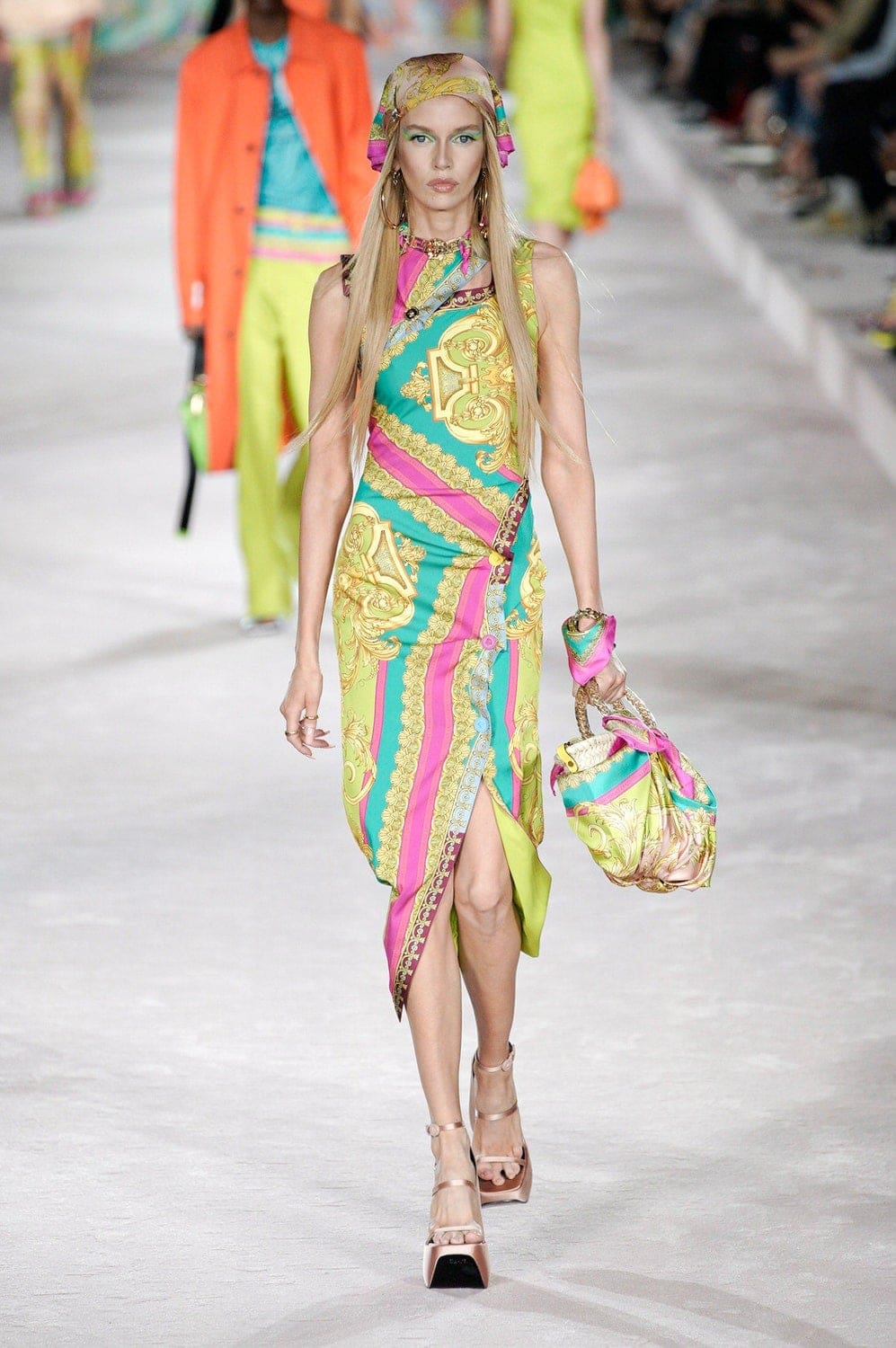 Versace Spring Summer 2021 Milan by RUNWAY MAGAZINE