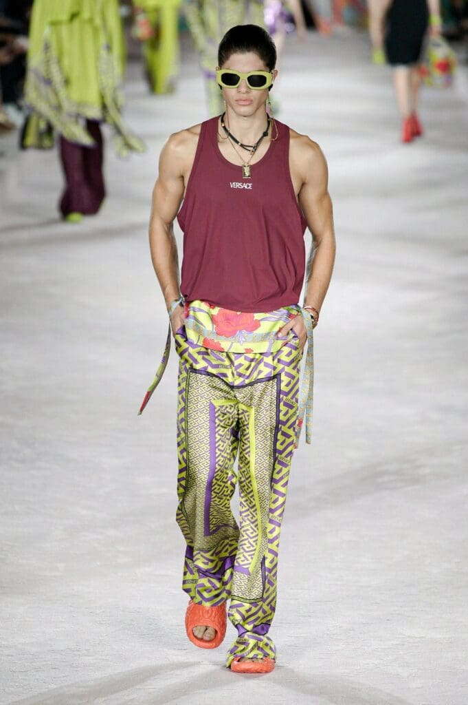Versace Spring Summer 2021 Milan by RUNWAY MAGAZINE