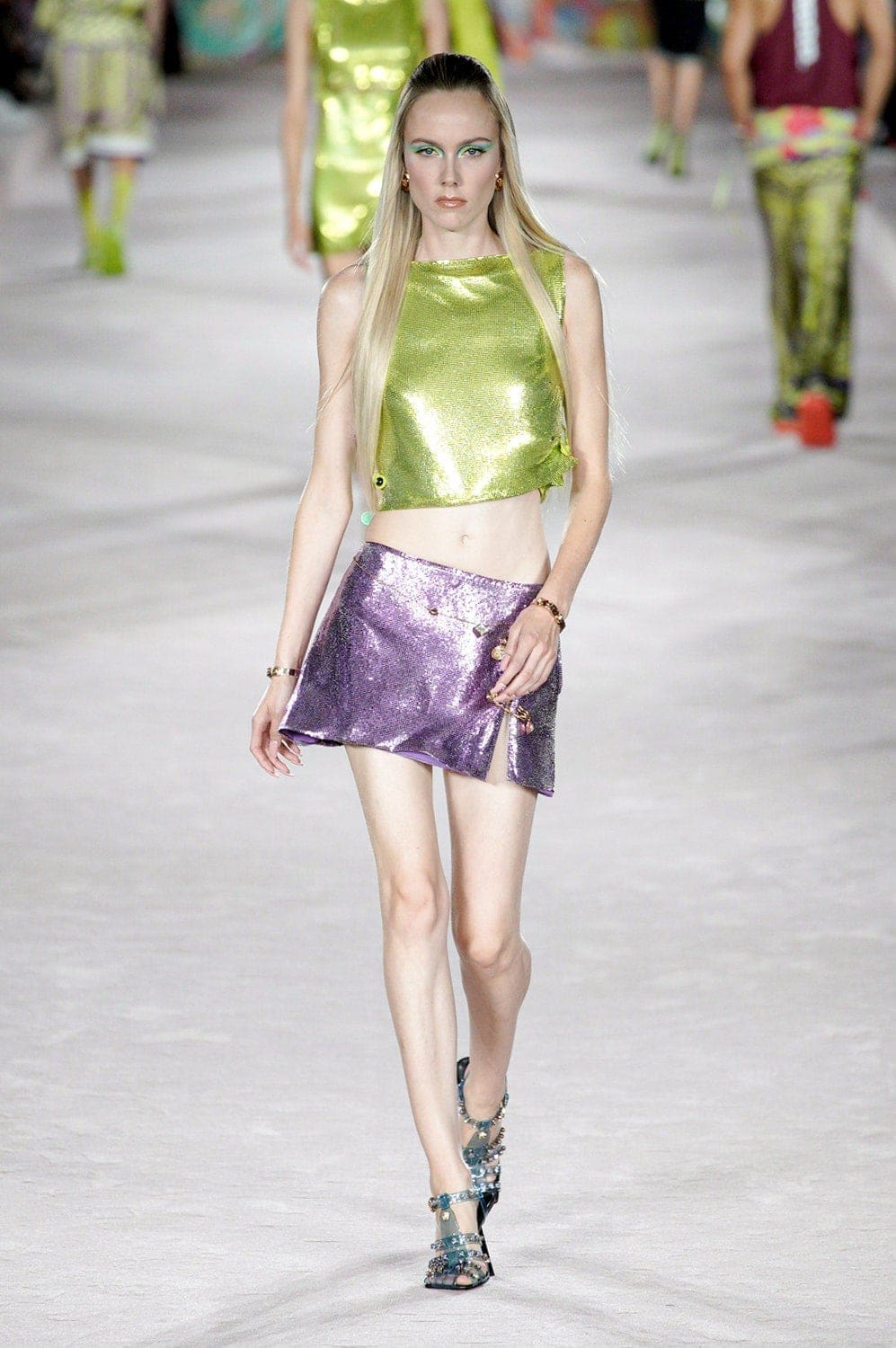 Versace Spring Summer 2021 Milan by RUNWAY MAGAZINE