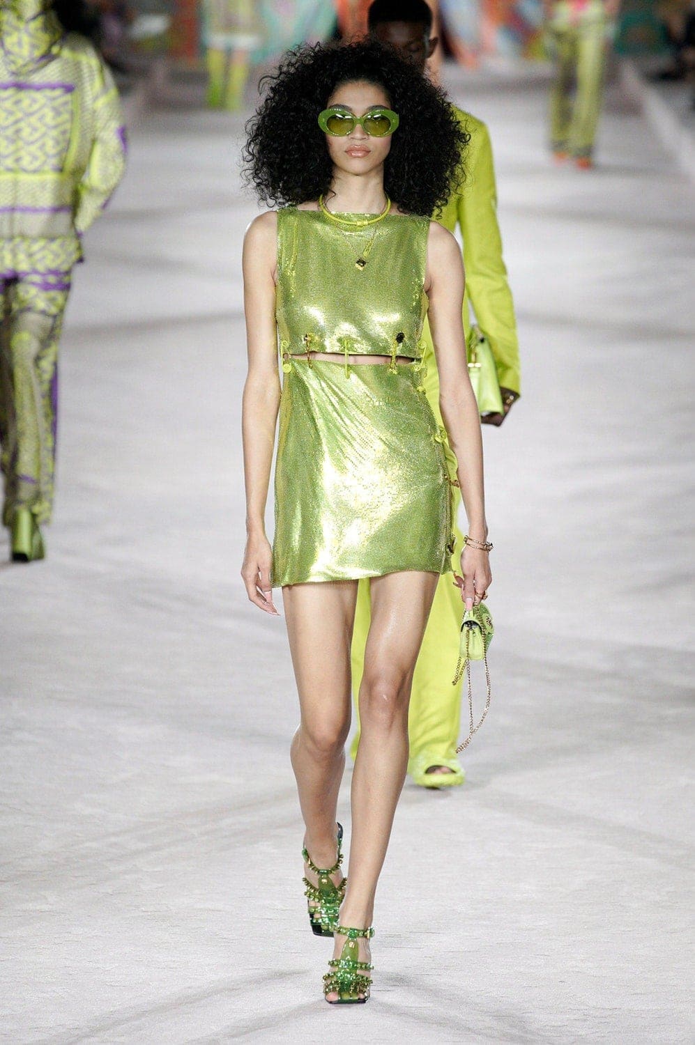 Versace Spring Summer 2021 Milan by RUNWAY MAGAZINE