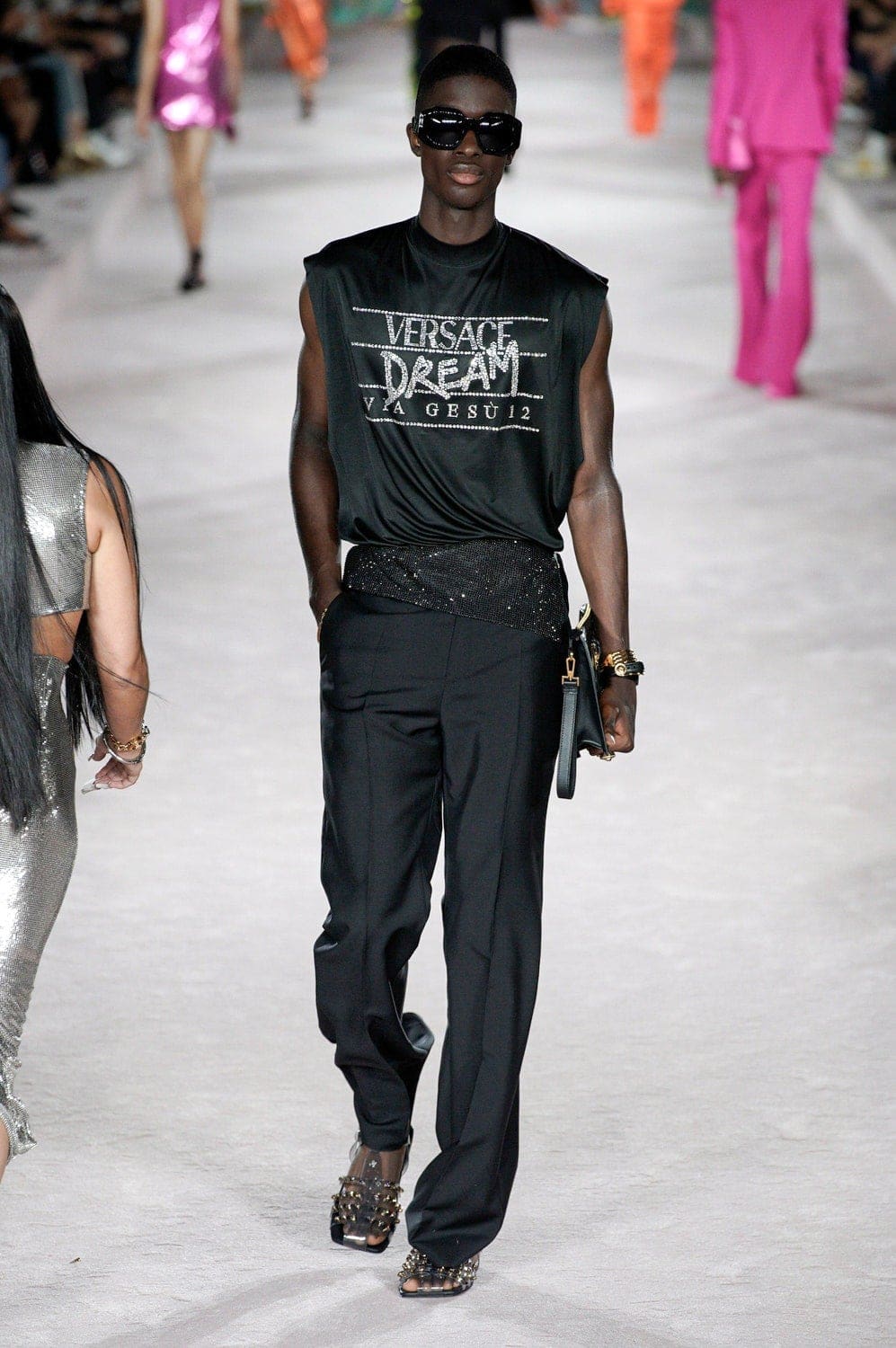 Versace Spring Summer 2021 Milan by RUNWAY MAGAZINE