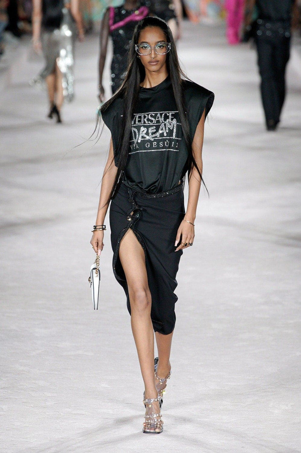 Versace Spring Summer 2021 Milan by RUNWAY MAGAZINE