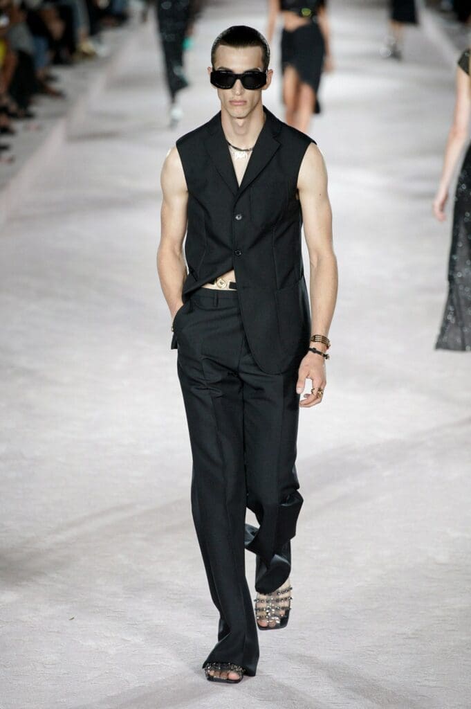 Versace Spring Summer 2021 Milan by RUNWAY MAGAZINE