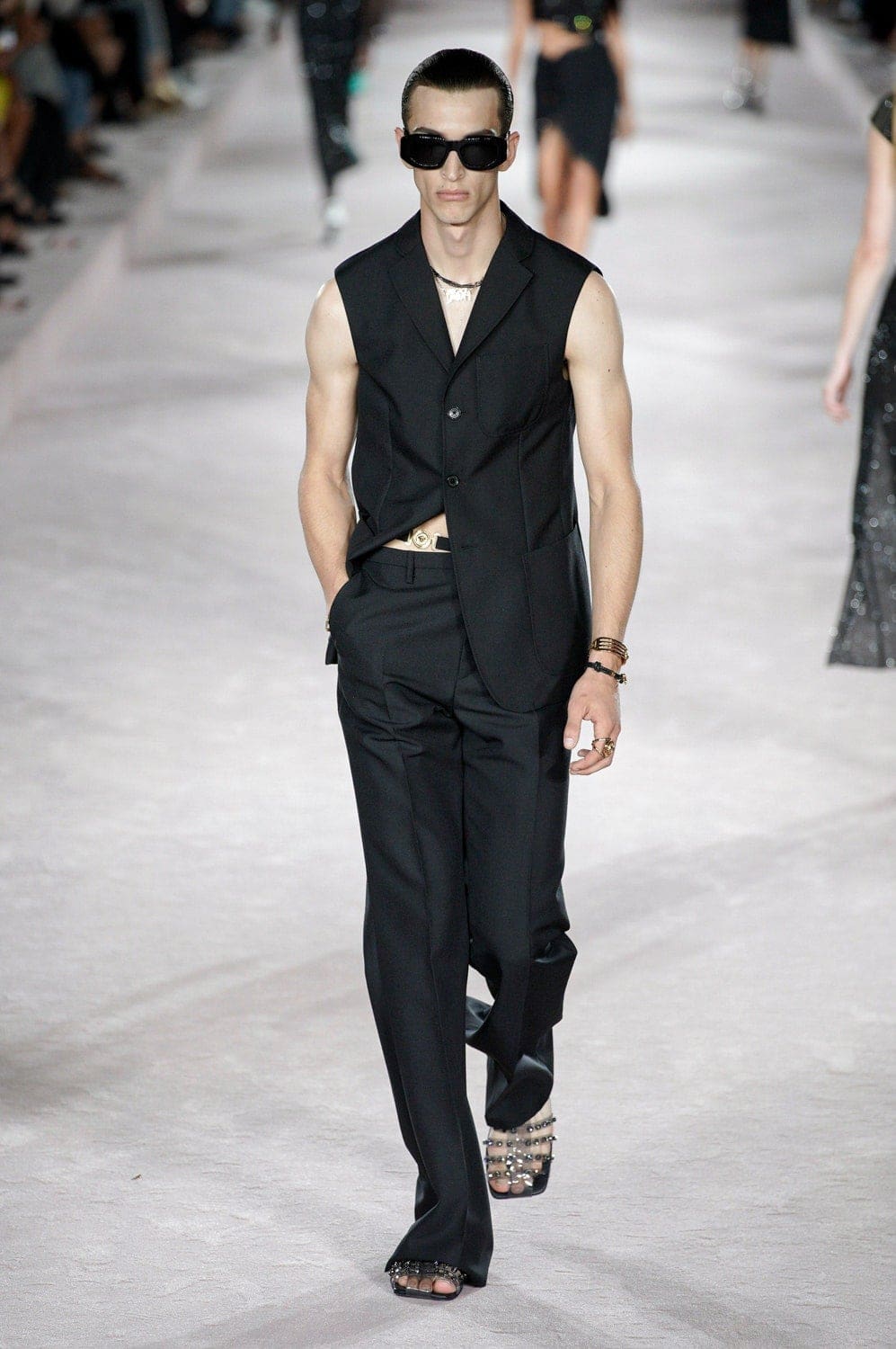 Versace Spring Summer 2021 Milan by RUNWAY MAGAZINE