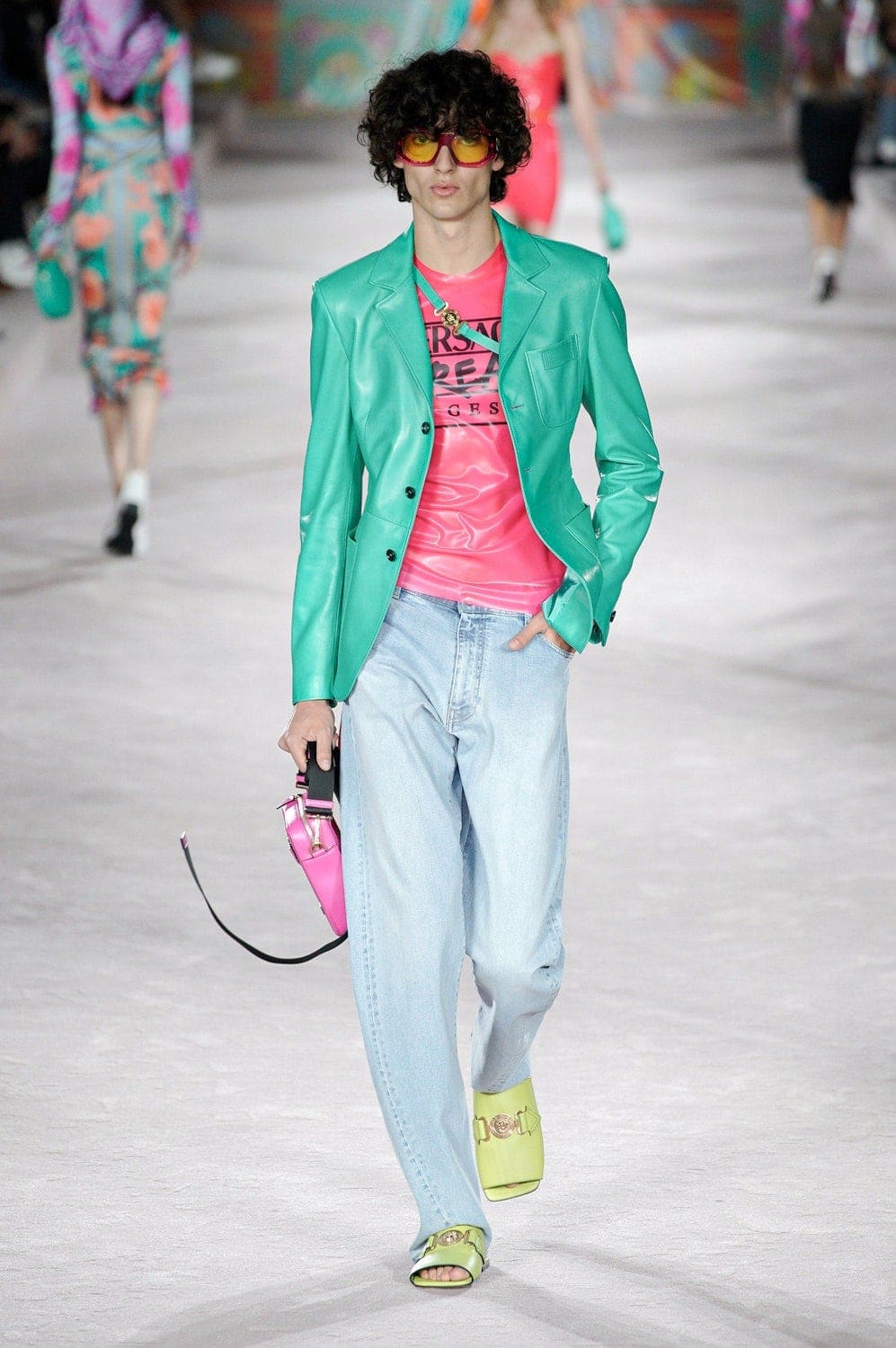 Versace Spring Summer 2021 Milan by RUNWAY MAGAZINE