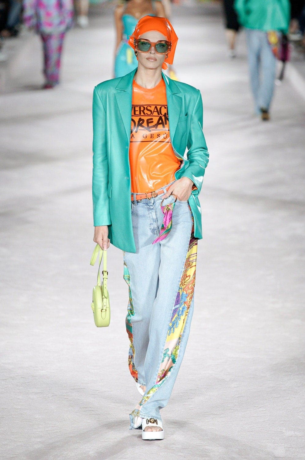 Versace Spring Summer 2021 Milan by RUNWAY MAGAZINE