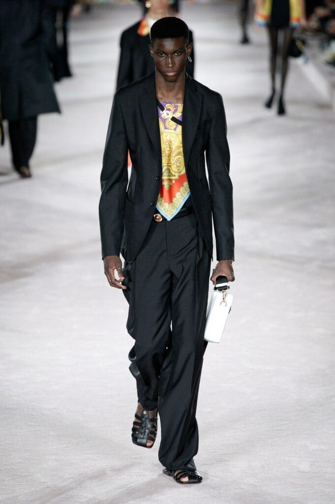 Versace Spring Summer 2021 Milan by RUNWAY MAGAZINE