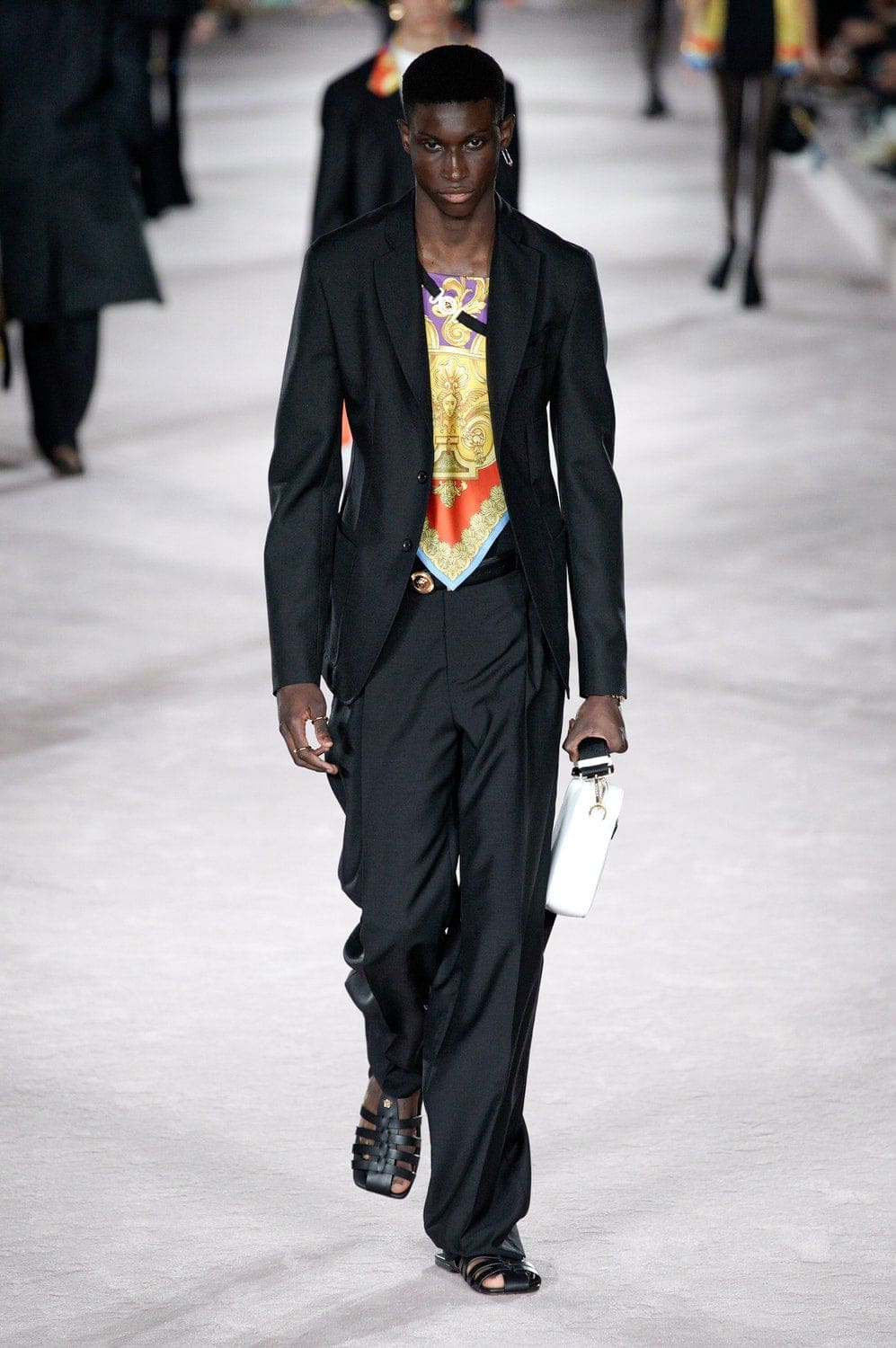 Versace Spring Summer 2021 Milan by RUNWAY MAGAZINE