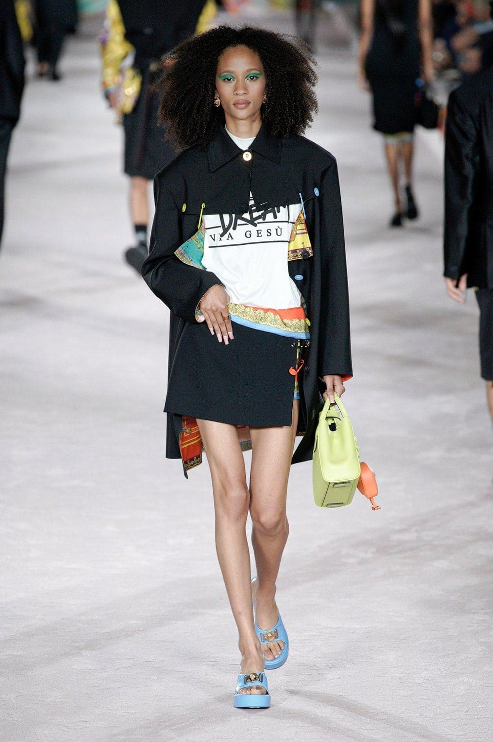 Versace Spring Summer 2021 Milan by RUNWAY MAGAZINE