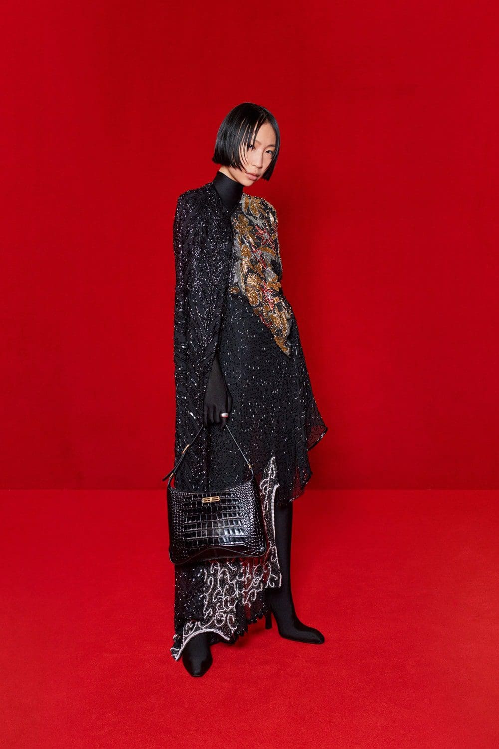 バレンシアガ2022年春夏 RUNWAY マガジン