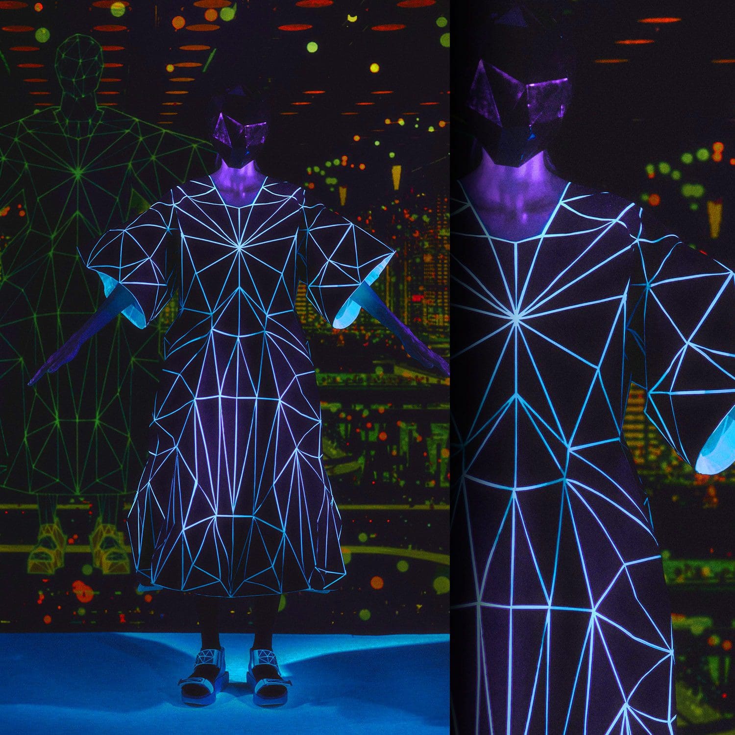 Anrealage Dimension at U for NFT Spring Summer 2022 by RUNWAY MAGAZINE