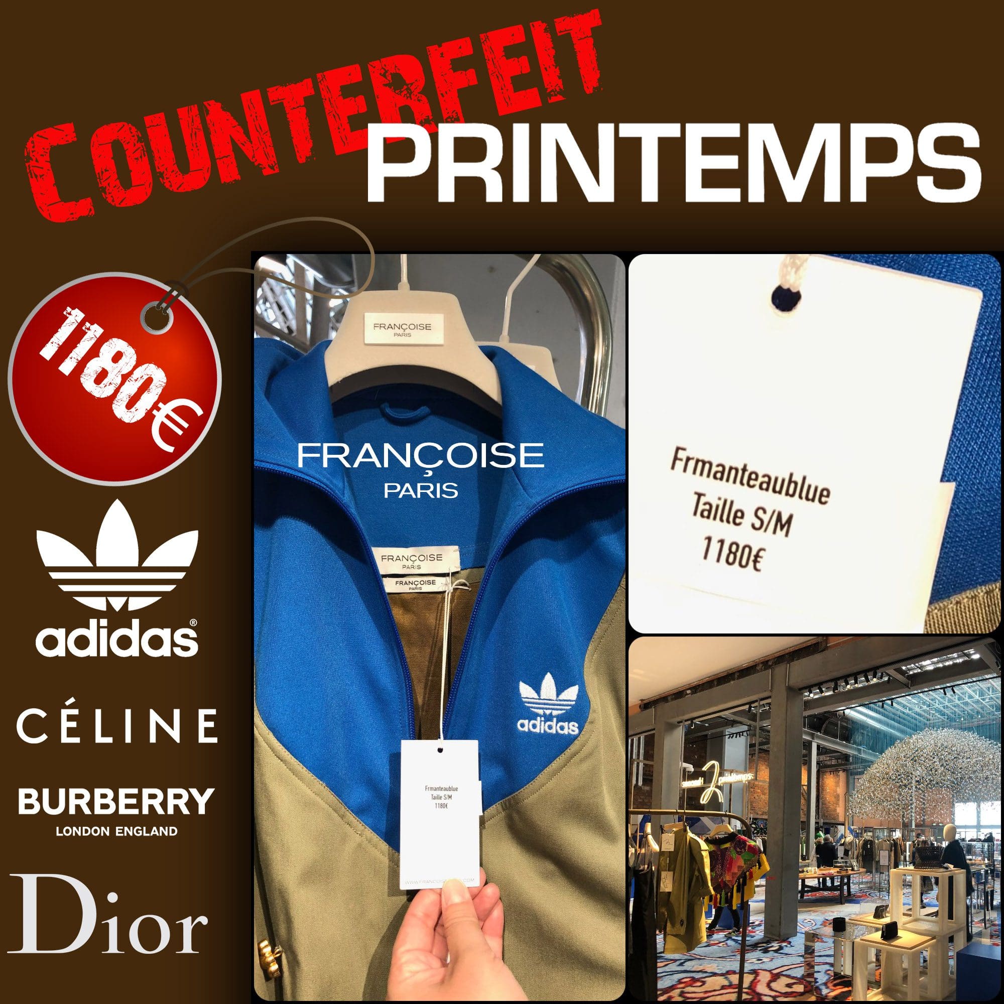 Printemps - FRANÇOISE Paris von Johanna Senyk - gefälschte Produktion - Dior, Burberry, Celine, Adidas