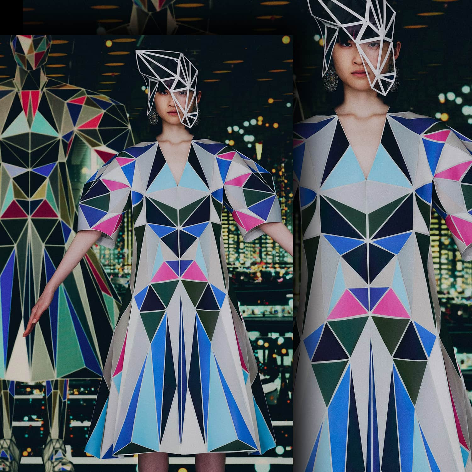 Anrealage Dimension at U for NFT Spring Summer 2022 by RUNWAY MAGAZINE