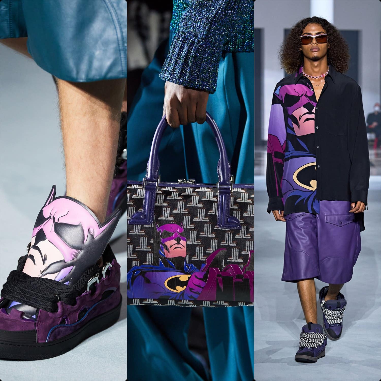 Lanvin Batman Printemps Eté 2022 par RUNWAY MAGAZINE
