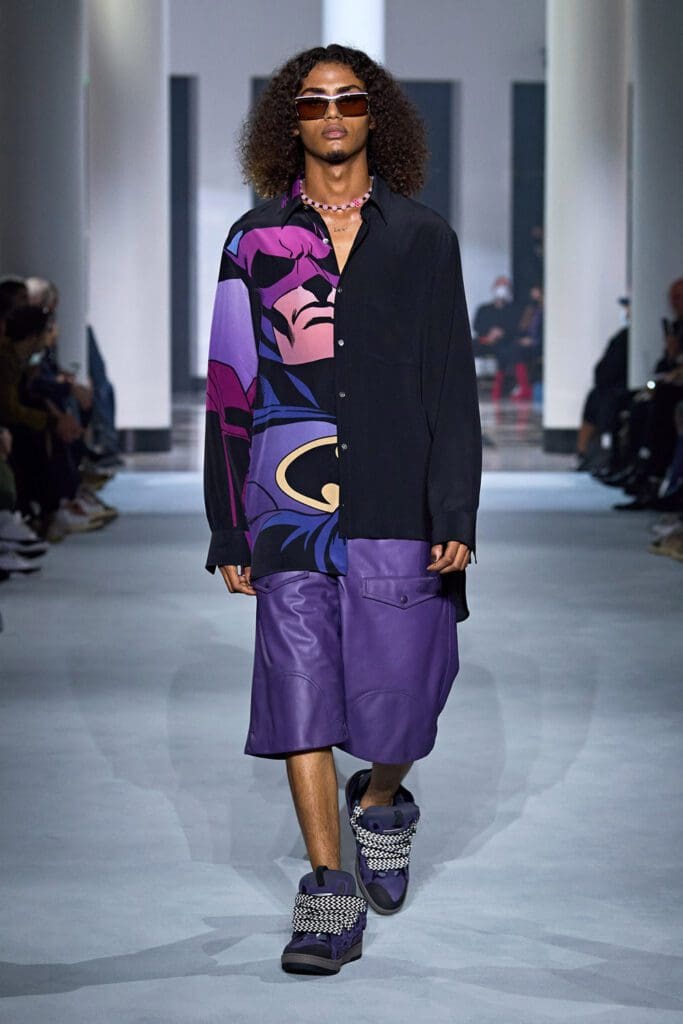 Lanvin Spring Summer 2022 Batman by RUNWAY MAGAZINE