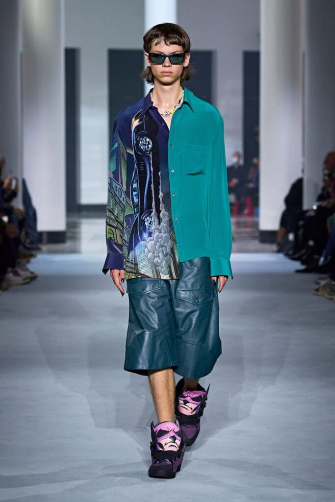 Lanvin Spring Summer 2022 Batman by RUNWAY MAGAZINE